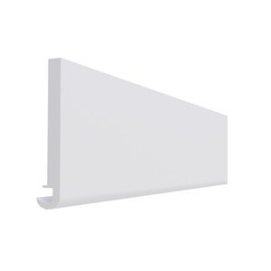 PLANCHE RIVE PVC CELLULAIRE BULLNOSE 175mm 5ml BLANC 16mm RB175 (nez arrondi)
